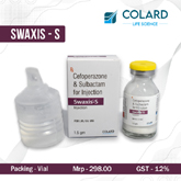  pcd pharma franchise products in Himachal Colard Life  -	Swaxis - S INJECTION.jpg	